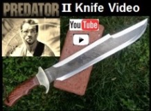 Billys Predator Knife II YouTube Link Video Pic