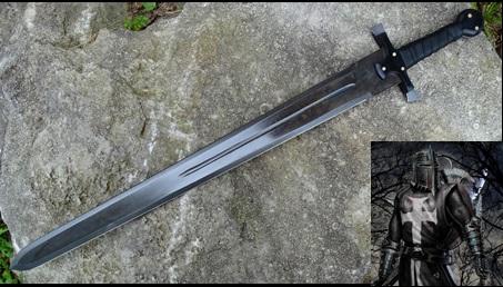 Dark Knights Templar Sword picture link to more pitures and ordering