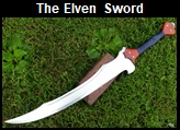 Lord of the Rings Elven Sword Picture link to more pictures and order info