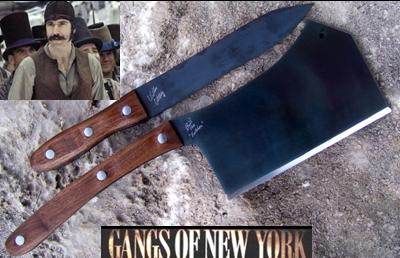 Bill The Butcher Cleaver & William Cutting Knife  Influenced by Gangs of New York  Picture