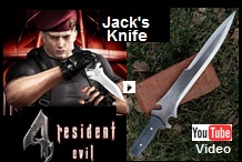 Jack Krauser's Knife Resident Evil 4 Youtube Video Link