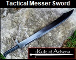 Tactical Messer Sword - A Kult of Athena Exclusive Picture link to more pictures and order info