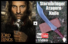 Stormbringer Aragorn Knife Youtube Video Link Picture